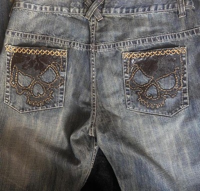 Skull Afflication Pants 121 Cm 