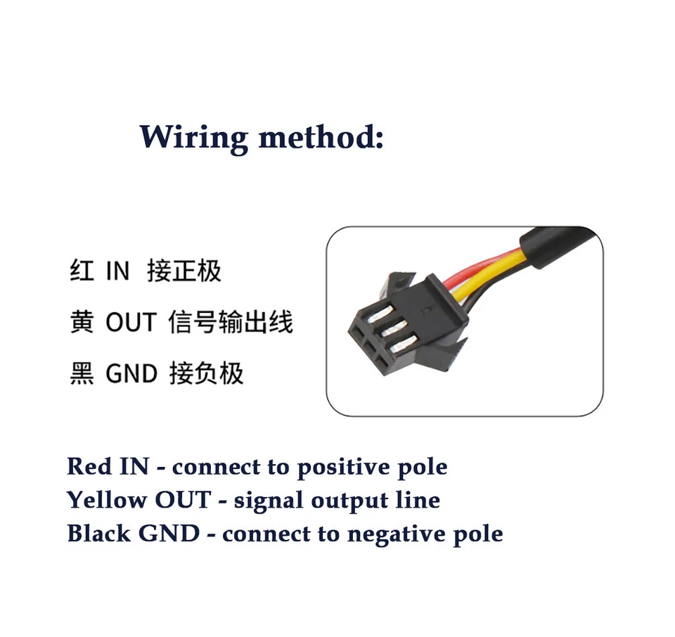 YF-B2 G1/2" Hall Effect Water Flow Sensor Switch Flowmeter Fluid Meter 1-25L/min - Image 2 of 4