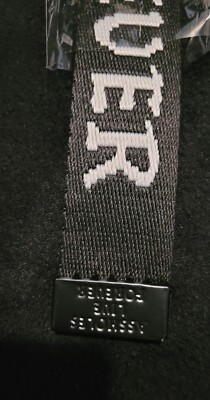 Linda Finegold ALF Ratchet Buckle Webbed Belt NWOT A$$holes Live Forever Belt, Linda Finegold, ALF White  main image 3