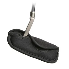 FLIMSY BLACK PUTTER HEAD COVER THICK NEOPRENE BLADE BLACK HEAD COVER