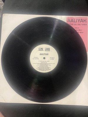 Aaliyah- If Your Girl Only Knew 12  Promo Vinyl DJ Copy  Timbaland Missy Elliott