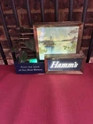 Scarce VINTAGE 1950’s HAMM’S Beer Lighted Counter Sign! Works! Orig Condition!