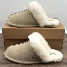New UGG Sand Scuffette II Suede Slippers Woolen Shoes