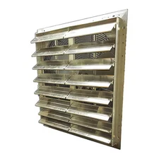 Dayton 484X49 Shutter Mount Exhaust Fan, 30", 1 Speed, 5090 Cfm, 115V