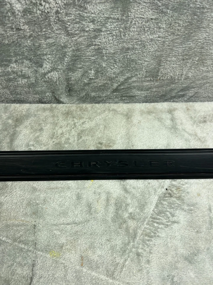2007-2014 Chrysler Sebring Door Sill FRONT DRIVER LEFT Scuff Step Trim Black - Image 3 of 4