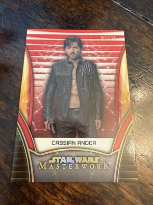 2026 Topps Star Wars Masterwork  Cassian Andor Red/25