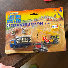 Vintage NOS Matchbox Action System 4 Construction