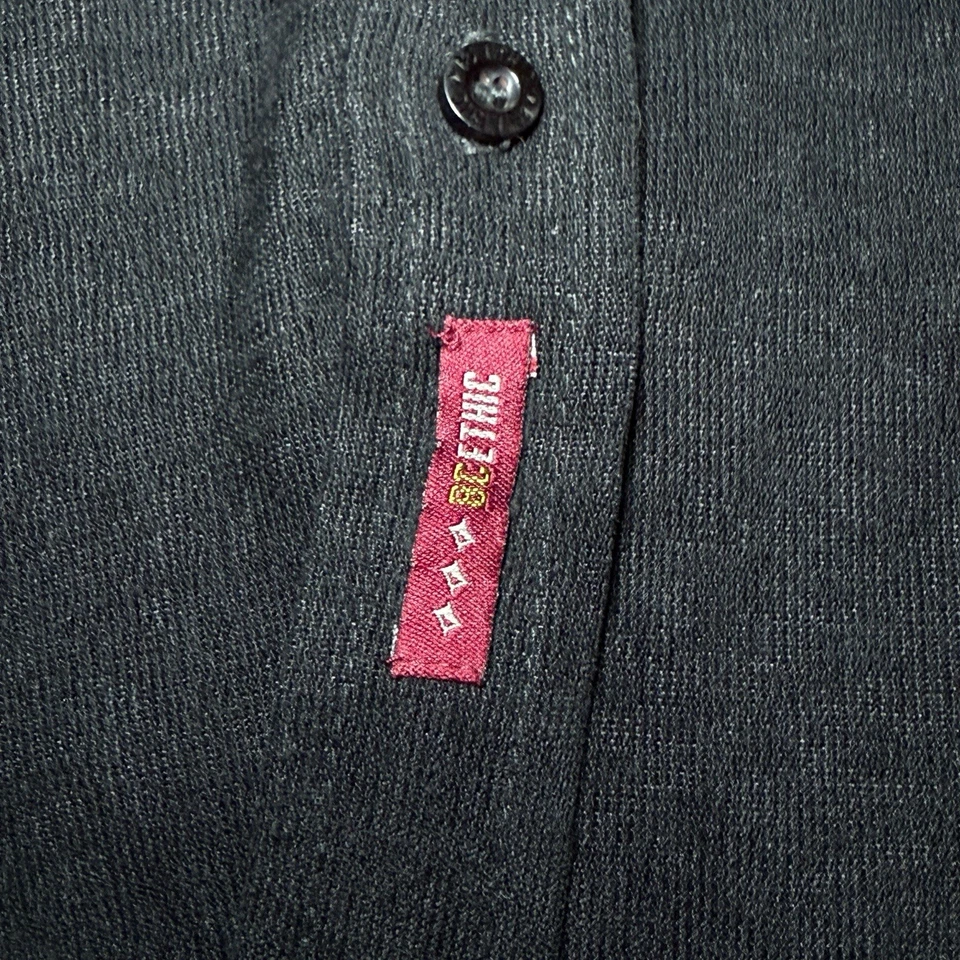 Vintage 90s BC Ethic Black Short Sleeve Button Up Shirt - Image 4 of 4
