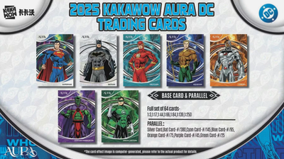 2025 KAKAWOW AURA DC トレーディングカード 2025 Kakawow Aura DC Trading Cards Standard Hobby Box | eBay