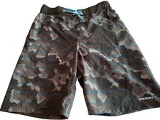 Gerry Swim Trunks Youth Boys Shorts size XL 18-20 BlackBlueGrey