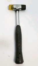OXWALL Dble Face Soft Rubber Mallet Hammer Tubular Steel Vintage JAPAN 10"Lx3¼"W