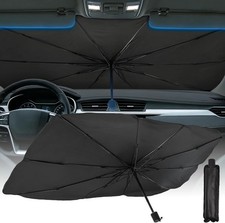 2026 Upgrade Windshield Sun Shade Umbrella, Foldable Car Front Window Sunshade