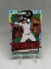 Kris Bryant #UNL17 - 2021 Panini Donruss - Unleashed - Rapture
