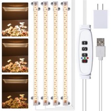 LED Plant Growing Lamp, 3000K Full Spectrum Grow Light Strips for Indoor Plan...
