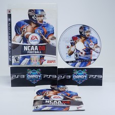 NCAA Football 08 PS3 CIB W/ Manual - Tested - PlayStation 3