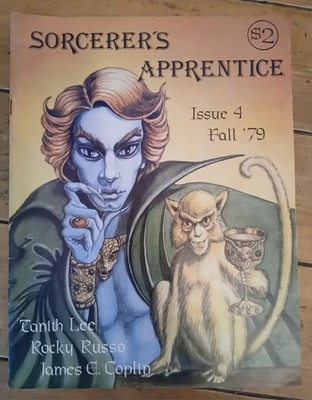 Tanith Lee in Zauberlehrling #4 - Geschichte mit Kommentar von Tanith selbst