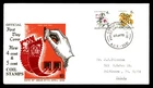 Mayfairstamps Australia FDC 1970 dual 4 and 5 cent coil stamps First Day Cover a