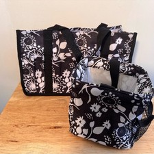 Thirty One Black/White Caddy 1 Large 1 Small