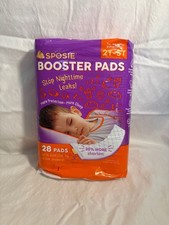 Sposie Overnight Diaper Booster Pads with Adhesive for Pull-on Diapers