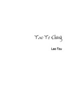 Tao Te Ching Lao Tzu Taschenbuch Kartoniert / Broschiert Englisch 2018 [.]
