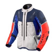 Giacca In Tessuto Revit Sand 5 H2O Argento Blu Rosso