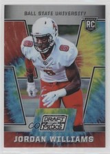 2016 Prizm Collegiate Draft Picks Tie-Dye 16/49 Jordan Williams-Lambert #124 1j8
