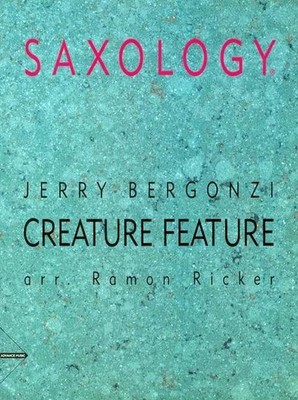 Creature Feature Partitur und Stimmen 5 Saxophone (SATTBar) mit Klavier, Gitarre (ad l