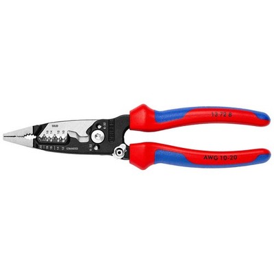 KNIPEX 13 72 8 Forged Wire Stripper,8 in,Cordless 784WH3