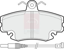 Brake Pads Set fits RENAULT CLIO Mk1, Mk2 1.2 Front 90 to 16 410602192R Quality