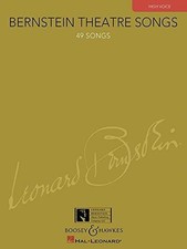 BERNSTEIN THEATRE SONGS - HIGH VOICE By Richard Walters & Leonard Bernstein NEW