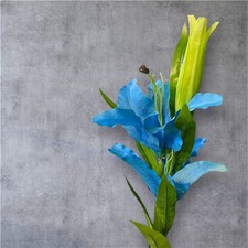 Artificial Tiger Lily Large Stem Long Silk Flower Spray Realistic Faux Floral