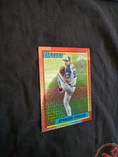 2025 Topps Series 2 Silver Pack Chrome Mojo Refractor Spencer Strider #T90C-107