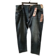Wrangler Mens Five Star Premium Athletic Fit Jeans 42x30 Medium Wash 1090ATWHF