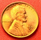 1946-S Lincoln Wheat Cent Penny GEM RED BU From an Original Bank Roll