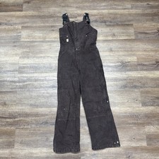 Womens Carhartt Insulated Bibs M 8/10 