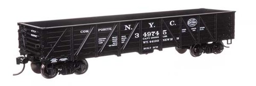 Walthers Mainline 910-56115 HO Maßstab 40' Gondelwagen RTR NYC #349745 | Zustand: Neu