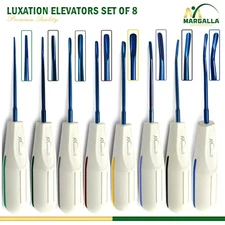 Dental Elevators Tooth Extraction Luxating Root Tip Implant Surgical Margalla CE