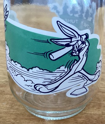 VTG 1995 Welch's -Warner Bros. Special Edition Jelly Jar Glasses