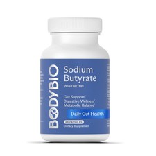 Butyrate - Postbiotic for Gut , Digestive , Bloat, Gas  Constipation , Leaky...