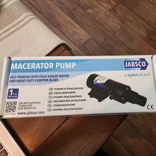 Jabsco Sealed Macerator Self-Priming Pump - 18590-2092  New in Box