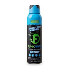 Sport Odor Eliminator Spray 3.4 oz Deodorizer for Shoes Sports Gear Gym Funk
