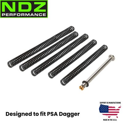 NDZ PSA Dagger Stainless Steel Guide Rod Assembly Tuner Pack Springs, USA