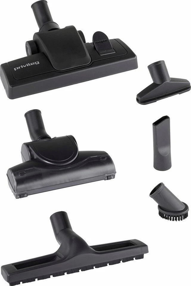 Bodenstaubsauger  Rot Schwarz 700W Turbodüse Beutel Privileg CJ151JCP-070 369330 - Bild 4 von 4