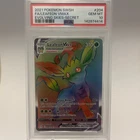 2021 Pokemon Evolving Skies Leafeon VMAX Secret #204/203 PSA 10 Gem Mint