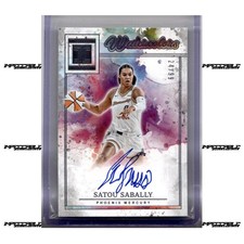 2025 Panini Impeccable WNBA - Watercolors #WC-SS Satou Sabally Auto 24/99 