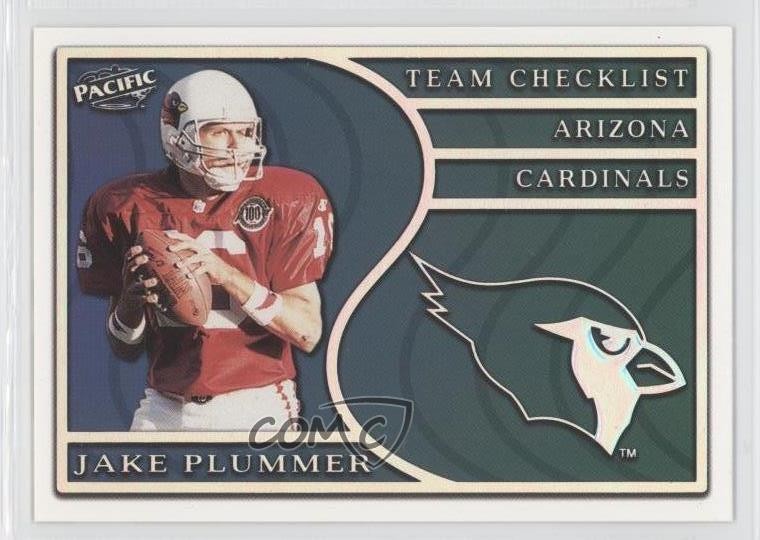 1999 Pacific Team Checklists Jake Plummer #1 f8r