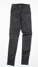 Womens UK Size 4 Divided by H&M Regular Fit  Trousers