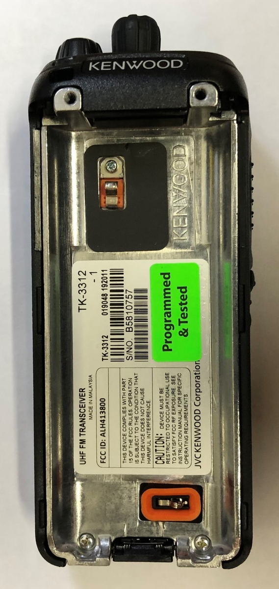 Set of 6 Kenwood TK3312 radios TK-3312-1 complete 450-520 UHF buy