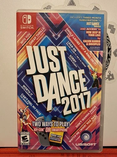 Just Dance 2017 (Nintendo Switch, 2017) Complete & Tested