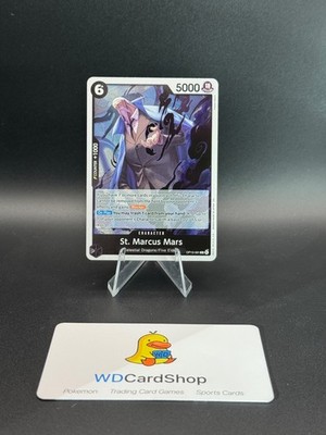 One Piece TCG English OP13-091 St. Marcus Mars R Foil | eBay